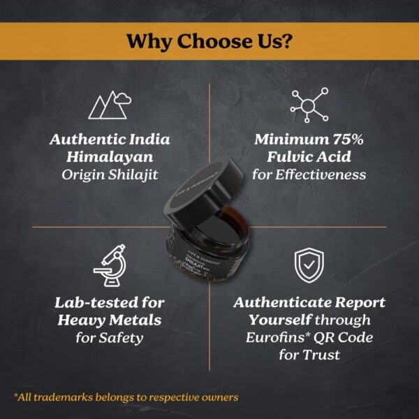 Version 1.0.0 Resina Shilajit Himalaya en envase transparente