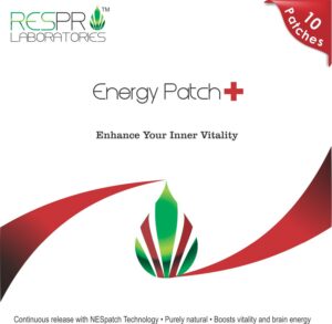 Respro Labs parche energético guaraná CoQ10 10 unidades