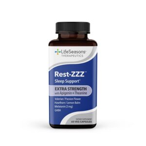 Rest-ZZZ Extra Fuerte suplemento para dormir 60 cápsulas