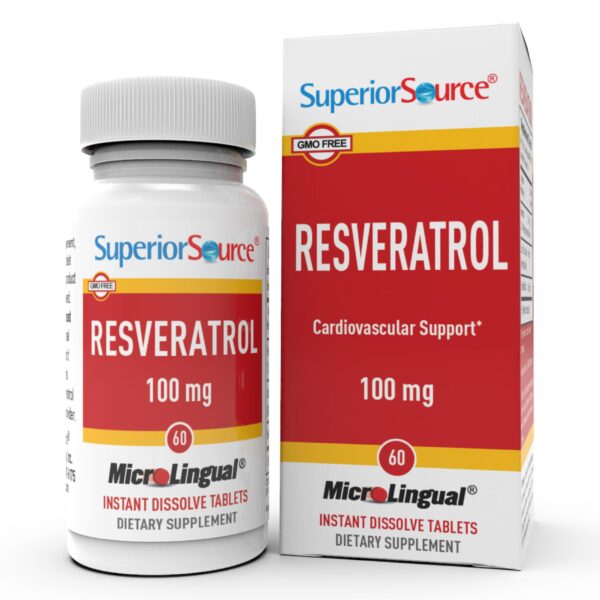 Frasco Resveratrol Superior Source 100 mg
