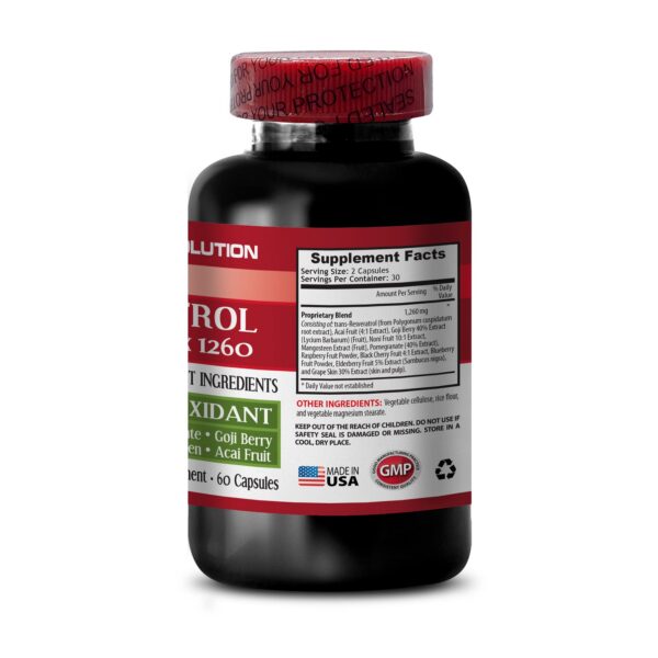 Caja y frasco de Resveratrol Supreme Complex