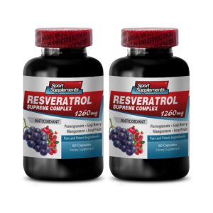 Resveratrol Supreme frasco frontal