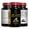 Suplemento anti-envejecimiento resveratrol cápsulas