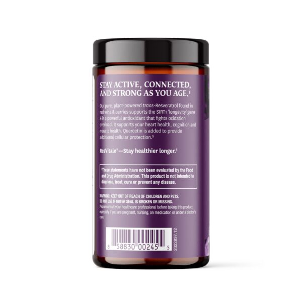 Quercetina y resveratrol en la etiqueta