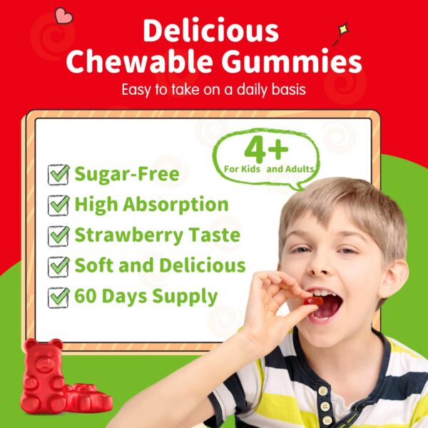 Frasco de gotas y gomitas de magnesio ReviNutra