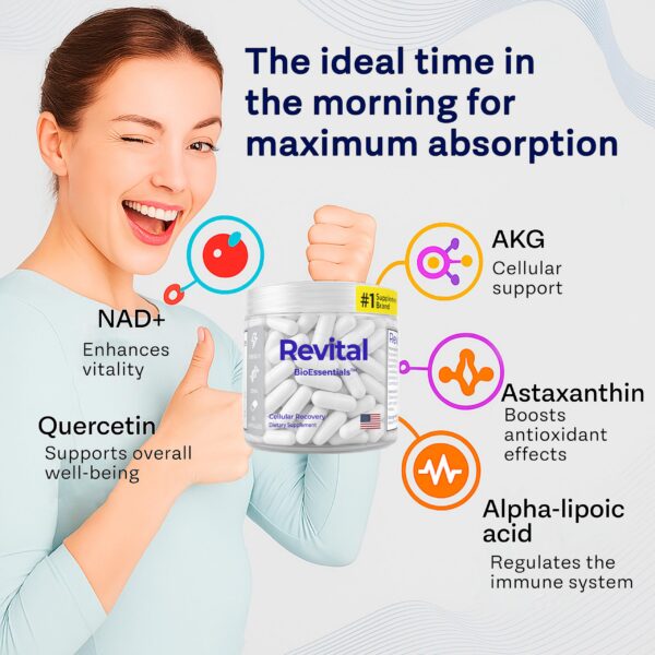 Cápsulas veganas Revital