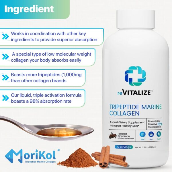 Detalles de la etiqueta Revitalize Colágeno líquido