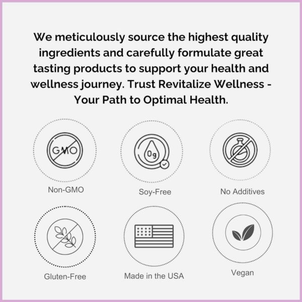 Envase vitamina C masticable Revitalize Wellness