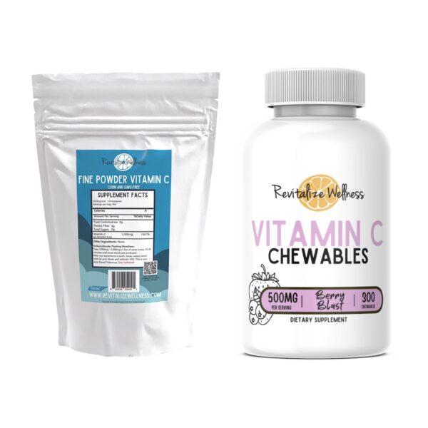 Bolsa de Vitamina C en polvo 454 porciones