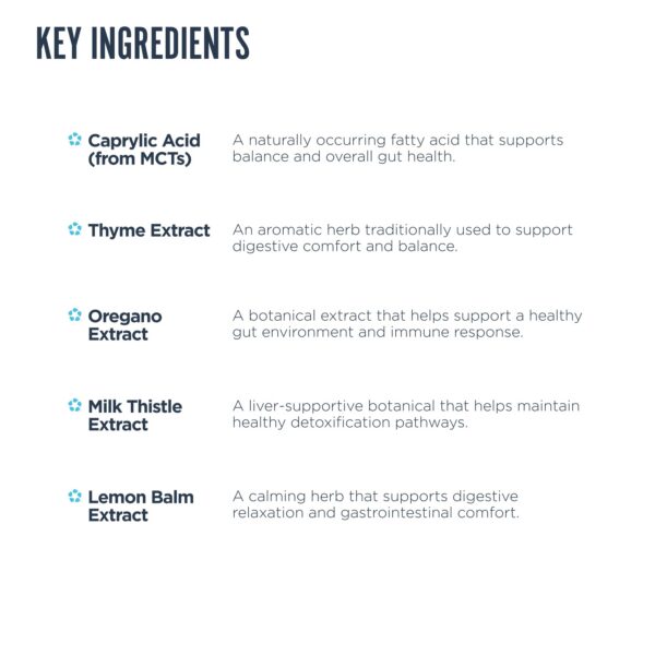 Detalle de etiqueta con tomillo orégano y cardo mariano