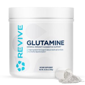 Version 1.0.0 Frente del envase Revive MD L-Glutamina