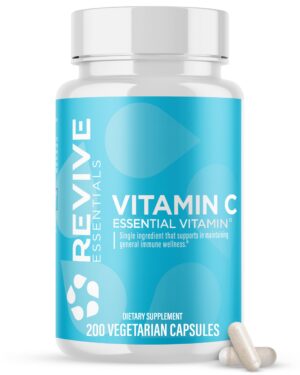 Frasco frontal de Revive MD Vitamina C 1000 mg