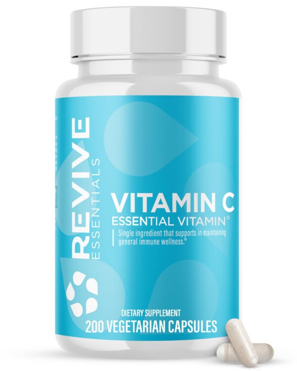 Frasco frontal de Revive MD Vitamina C 1000 mg