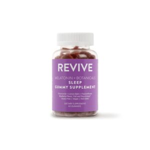 REVIVEEO gominolas melatonina 5mg sabor arándano 60 unidades
