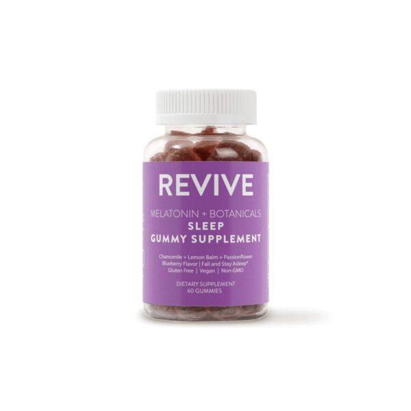 REVIVEEO gominolas melatonina 5mg sabor arándano 60 unidades