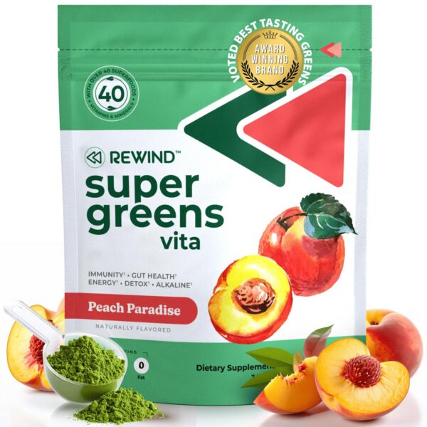 Rewind greens polvo frente