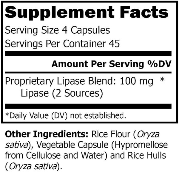 Etiqueta Lipasa R-Garden