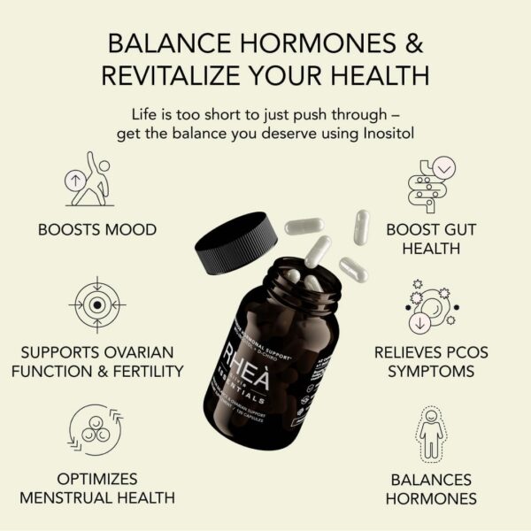 Cápsulas veganas de inositol