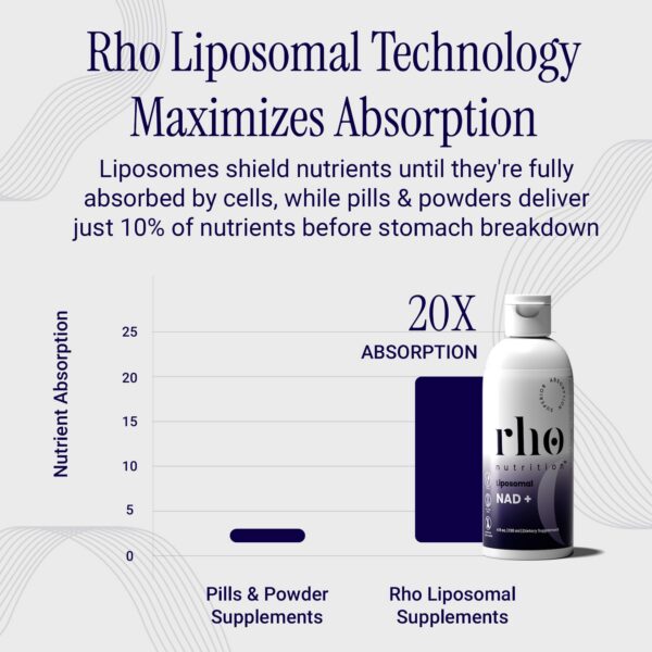 Rho Nutrition enología suplemento NAD+ tecnología liposomal