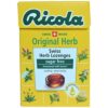 Ricola gotas herbales sin azúcar con stevia paquete 10