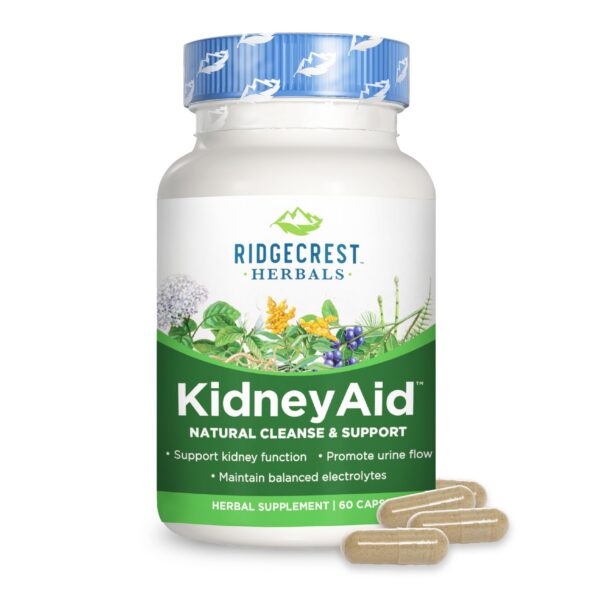 KidneyAid suplemento de salud renal Ridgecrest Herbals