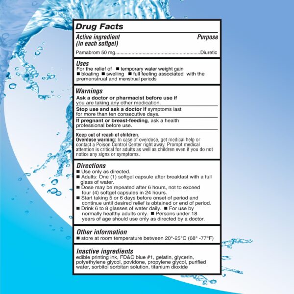 Version 1.0.0 RIGHT REMEDIES cápsulas diuréticas envase lateral información