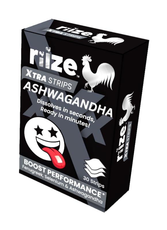 Riize Xtra tiras orales disolución rápida, empaque frontal