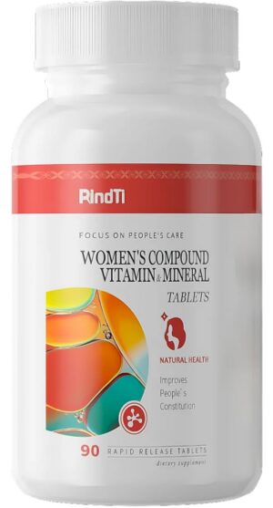 Version 1.0.0 Frasco de RindTi Multivitamínico para Mujeres 50+