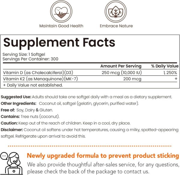 Etiqueta frontal Riowego D3 K2