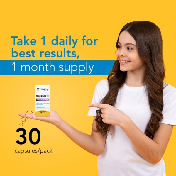 Version 1.0.0 Etiqueta lateral de Risaquad-2 probiótico