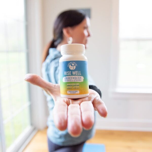 Detalle de ingredientes Rise Well B12 vegano