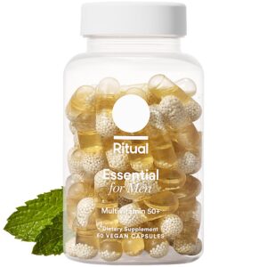 Version 1.0.0 Frente del frasco Ritual Multivitamin 50+