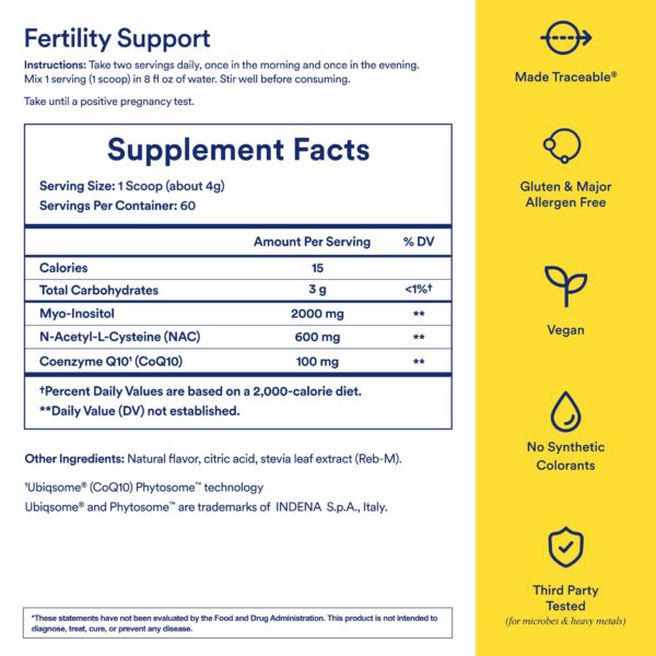 Ritual NAC antioxidante para salud ovárica y fertilidad