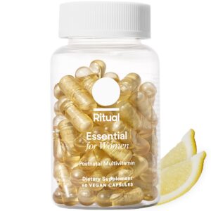 Ritual postnatal multivitamínico, botella frontal