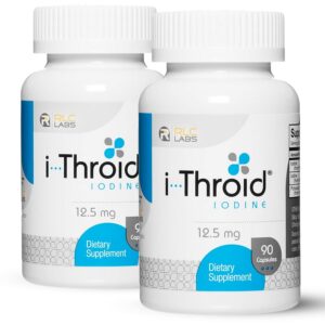 Version 1.0.0 Frente de la caja i-Throid 12,5 mg