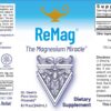 Frasco ReMag Magnesio etiqueta