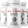 Botella ROAR Nature’s NutriWave con etiqueta frontal