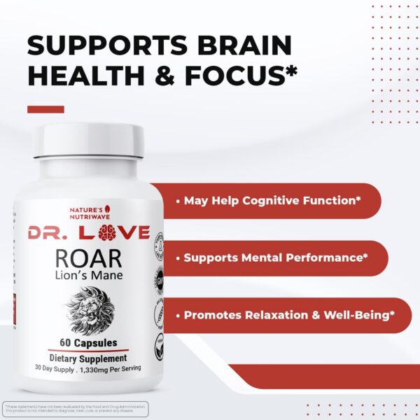 Detalle de la etiqueta ROAR con ingredientes