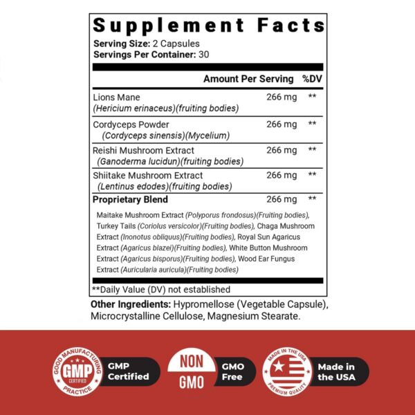 Frasco ROAR 60 cápsulas frente