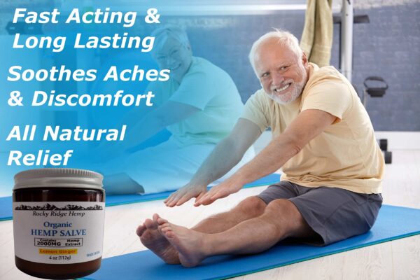 Embalaje completo de bálsamo Rocky Ridge Hemp