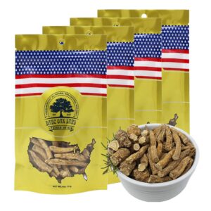 Rodajas de ginseng americano cultivo Wisconsin 4 pack