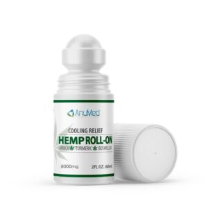 Version 1.0.0 Roll-On cáñamo ANUMED 8000mg para alivio muscular y articular