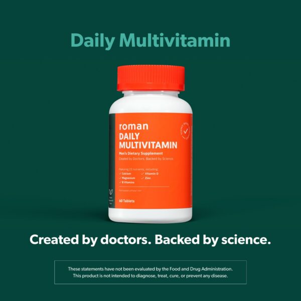 Version 1.0.0 Tabletas sabor menta ROMAN multivitaminico hombres