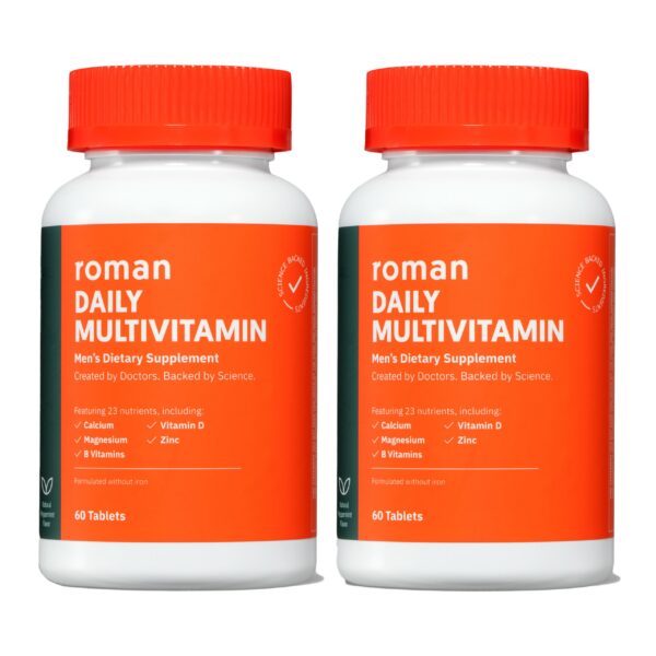 Version 1.0.0 ROMAN multivitaminico para hombres 120 tabletas