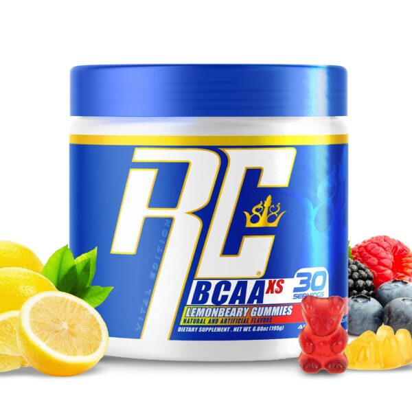 Frontal de etiqueta Ronnie Coleman BCAA XS