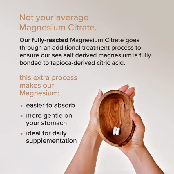 Etiqueta del producto Rootcha Magnesio y Zinc Complejo