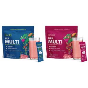 Root'd His & Her Multivitamin powder label front