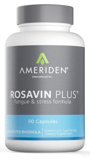Rosavin Plus cápsulas con Rhodiola Rosea siberiana y electrolitos