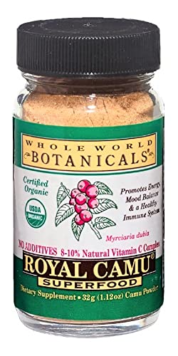 Royal Camu Camu polvo marrón superalimento con vitamina C