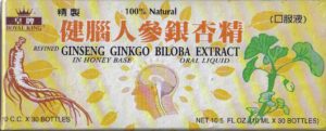 Royal King extracto líquido ginseng y ginkgo biloba 10 ml
